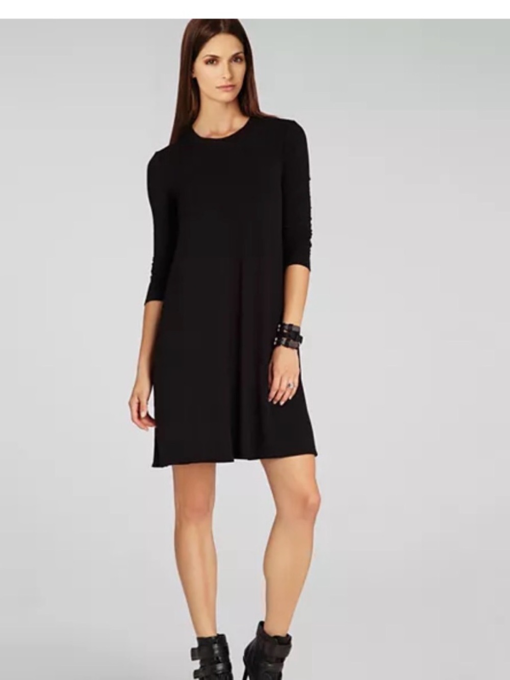 BCBGMAXAZARIA “Jeanna’ Black Dress - Size M Tall